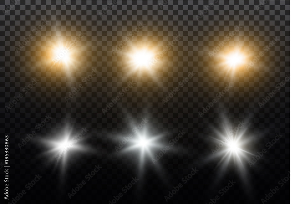 star on a transparent background,light effect,vector illustration. burst with sparkles.