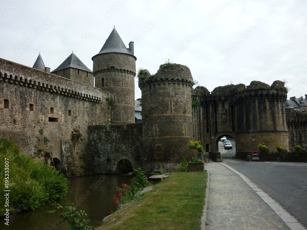 Château de Fougères, Bretagne, France