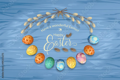 Easter Holiday Background