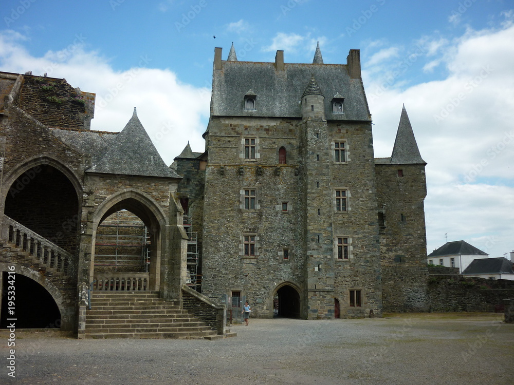 Château de Vitré, Bretagne, France