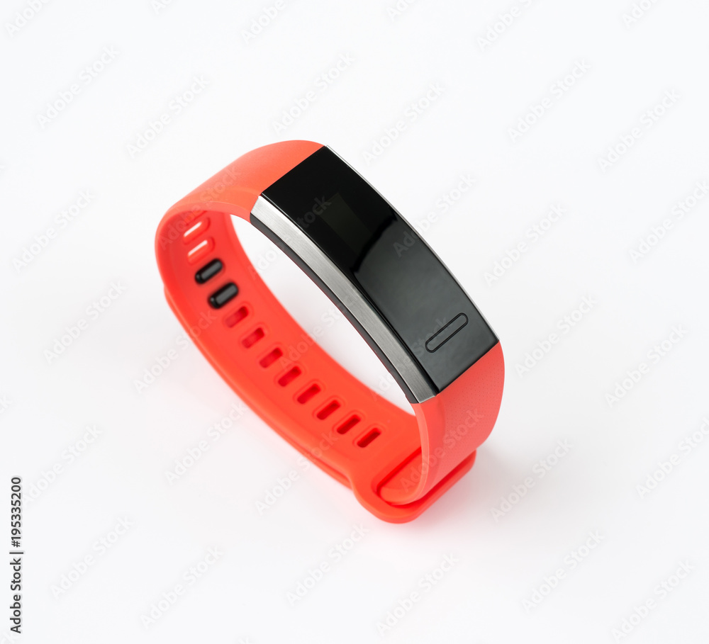 fitness tracker on light background fitness tracker on light background