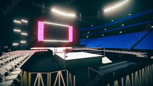 Wrestling arena