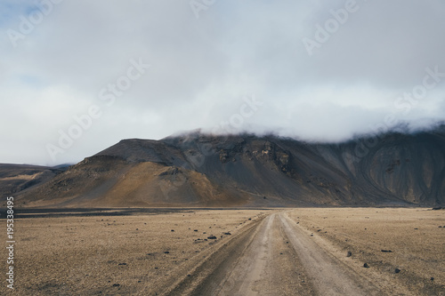 Mountain Landscape In Iceland