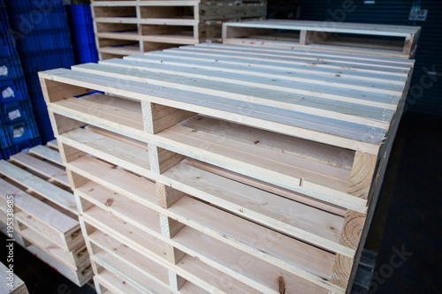 Wooden pallets