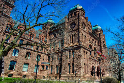 Photography TORONTO - APRIL 18: Ontario Legislative Building on April 18, 2015 in Toronto