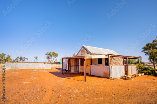 Abandoned home in the ghost town of Gwalia in the Western Australian goldfields near Kalgoorlie. Western Australia, Australia. © beau