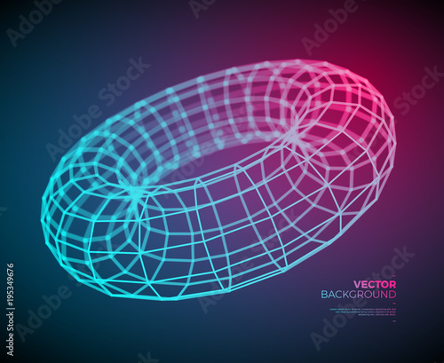 Maillage 3d vectoriel 4