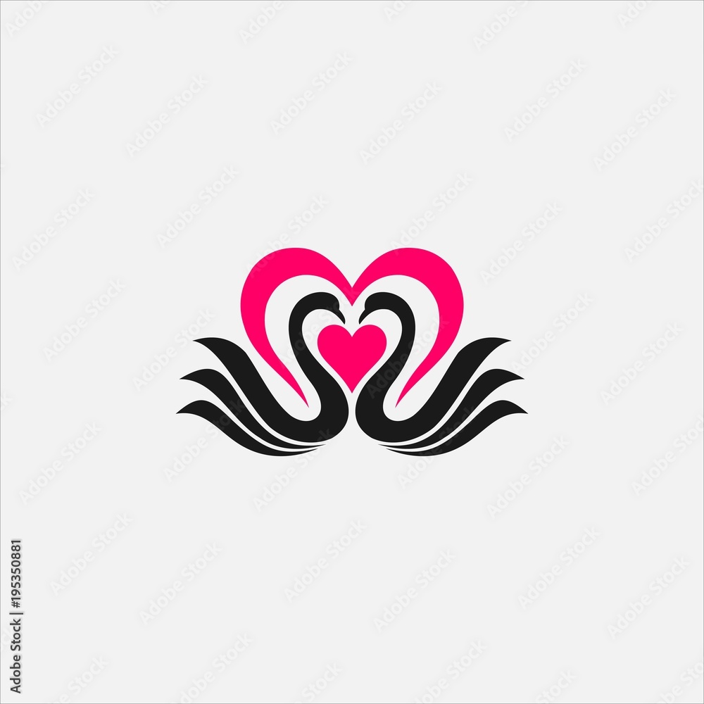 Swan love Swan love
