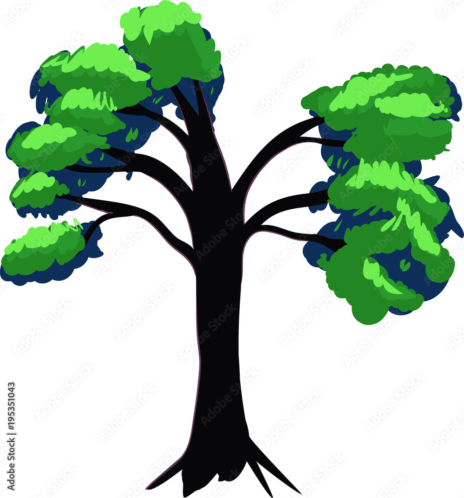 Obraz premium tree with roots