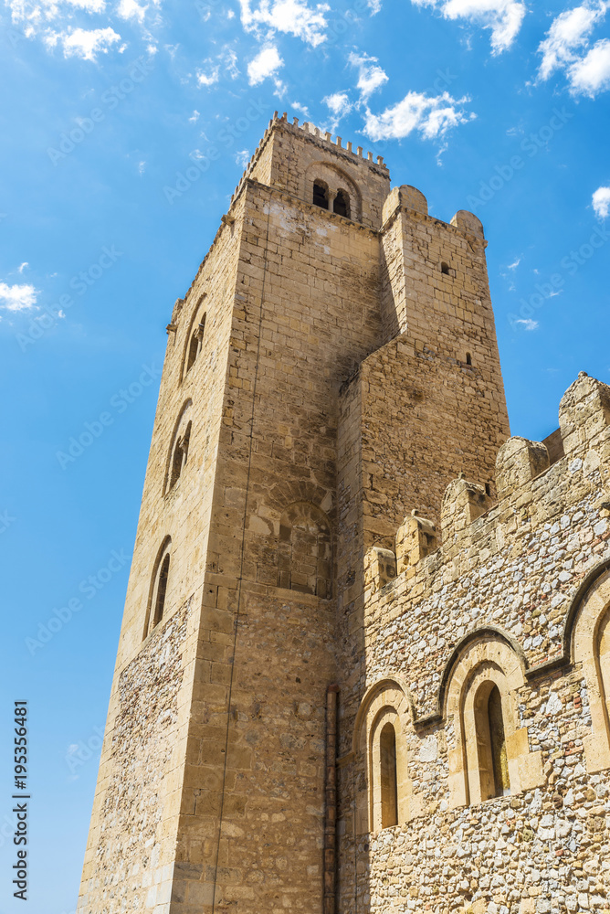 Cathedral of Cefalu in Sicily, Italy
