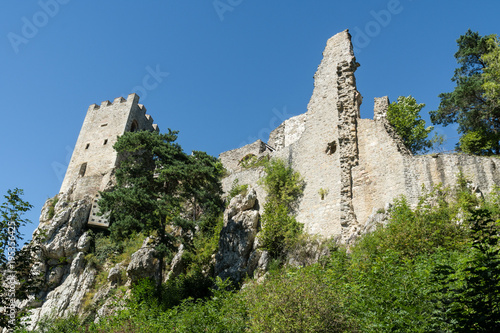 Ruine Weißenstein bei Regen photo