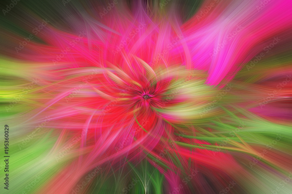 Fine art abstract background. Green, red and pink pattern. Fine art abstract background. Green, red and pink pattern.