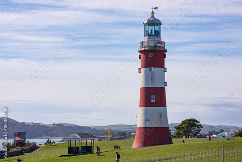 Plymouth Lighthouse in Devon.