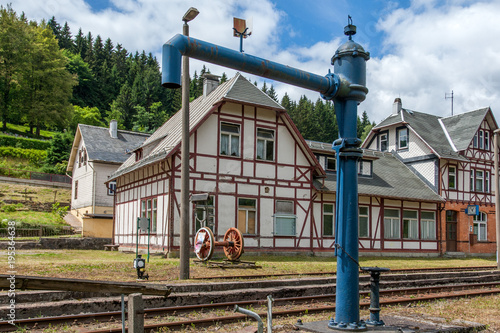 Alter Wasserkran am Bahnhof photo