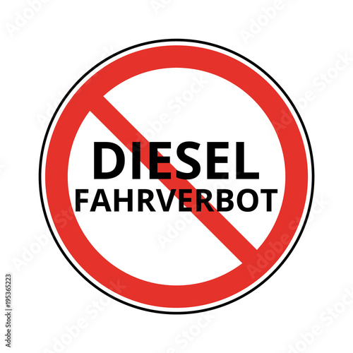 Diesel Fahrverbote in Umweltzonen wegen hoher Feinstaubbelastung