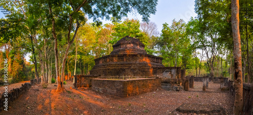 Ruins of an ancient temple in the jungles of Thailand