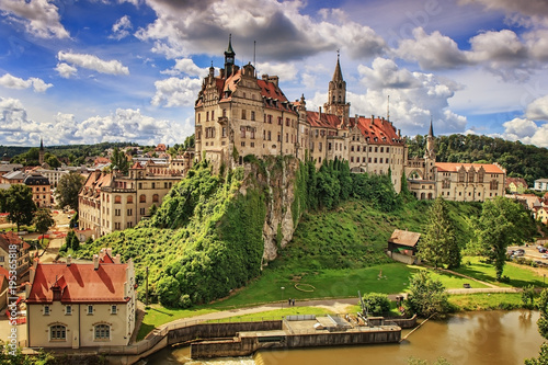 Ancient castles . Sigmaringen. Black Forest. Germany.