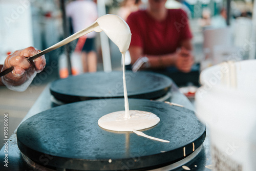 Crepe making
