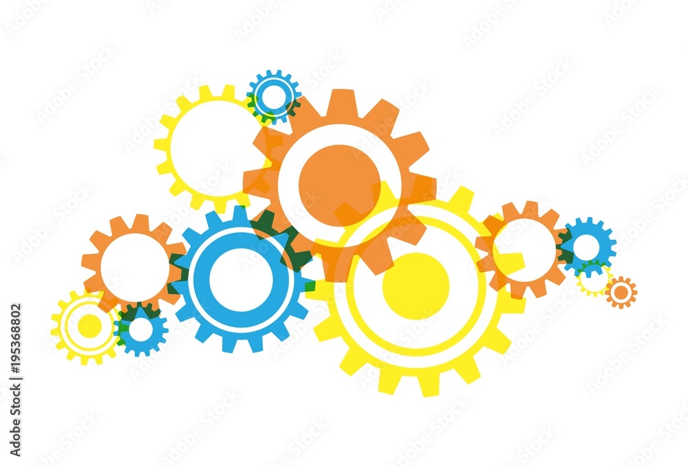 Creative Abstract Cog Wheels vector illustration Creative Abstract Cog Wheels vector illustration