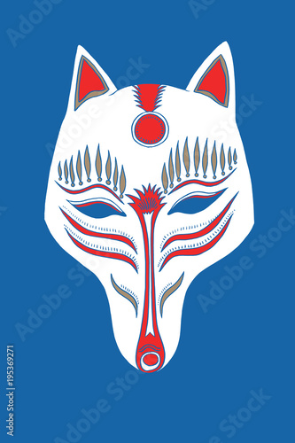 Fox – Japanese Mask photo