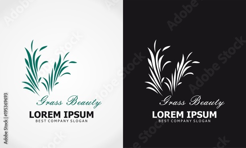 eco grass beauty logo