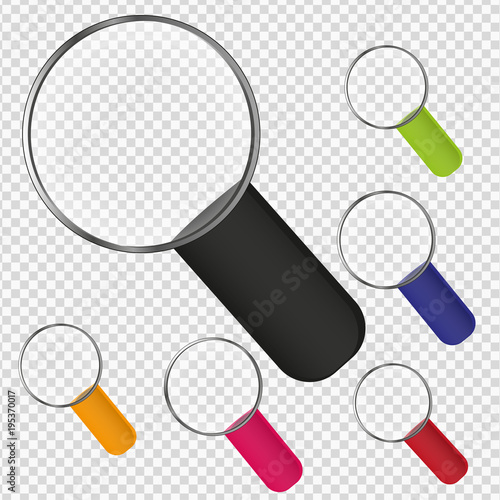 Lupe - breiter Griff - Sammlung mit vielen Farben