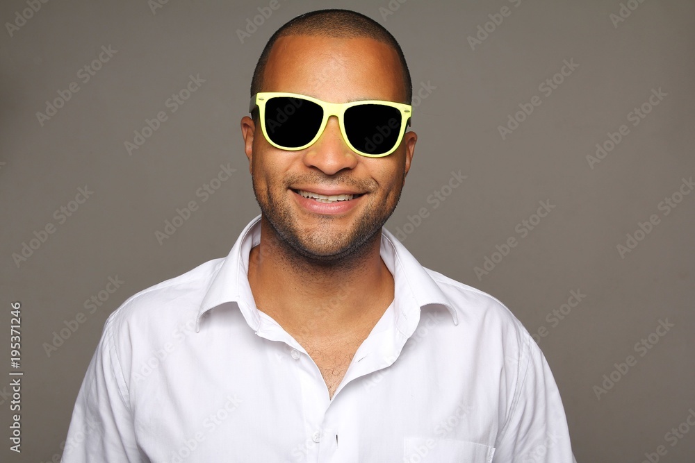 Mixed race man Mixed race man
