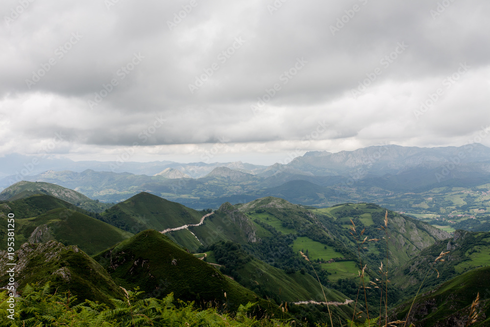 Landscape of Asturias, Spain