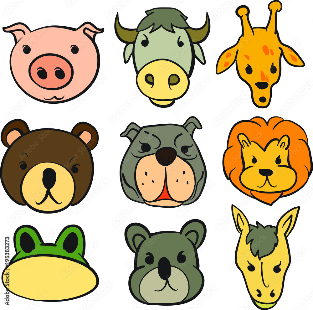 illustration icon animal illustration icon animal