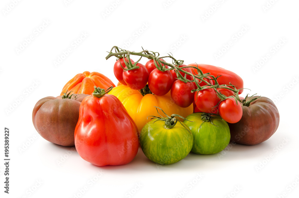 Verschiedene Tomaten Verschiedene Tomaten