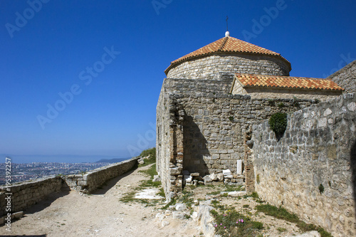 Part of Klis fortification near Split, Croatia