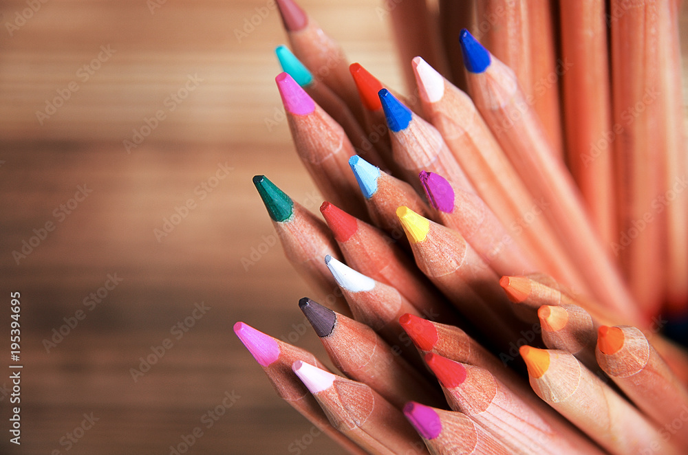Obraz premium colored pencils