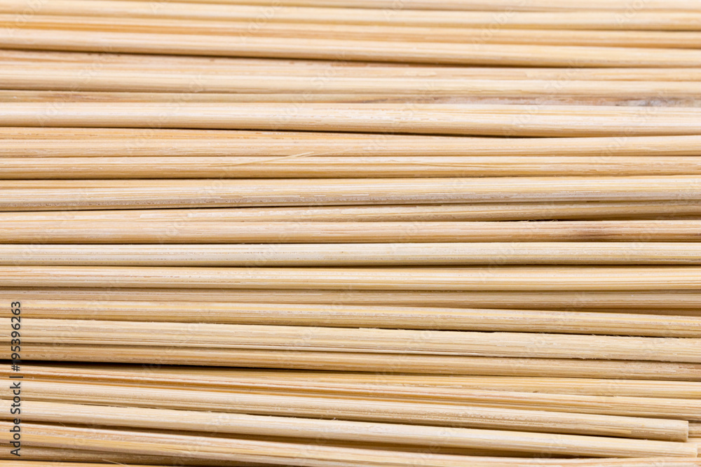 Close-up small brown wood isolated on white background. It copy space and selection focus. Close-up small brown wood isolated on white background. It copy space and selection focus.