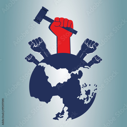 World and human rights volunteers1