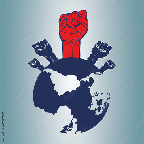 World and human rights volunteers1
