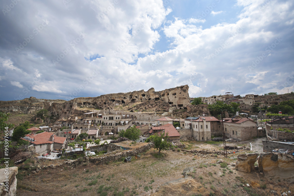 Anatolian Turkish village of Cappadocia in Aksaray Province