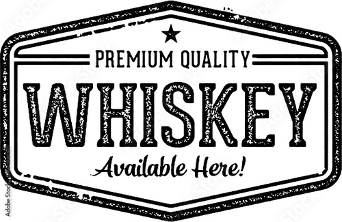 Vintage Whiskey Bar Sign