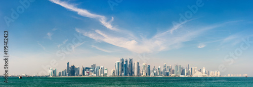 Doha Qatar skyline