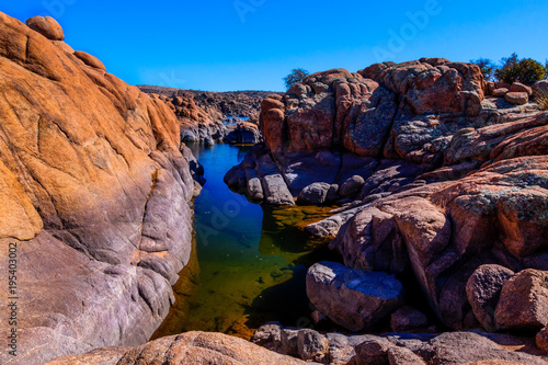 I captured this image on a beautiful day at Watson Lake in the Granite Dells of Prescott  Arizona.