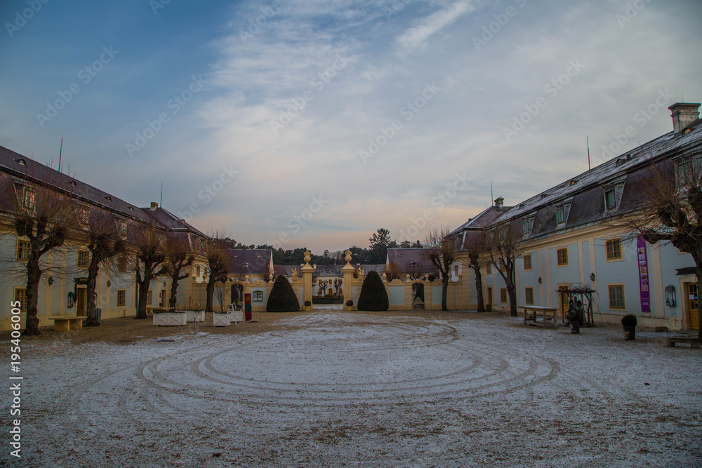 Schloss Halbturn, Burgenland im Winter