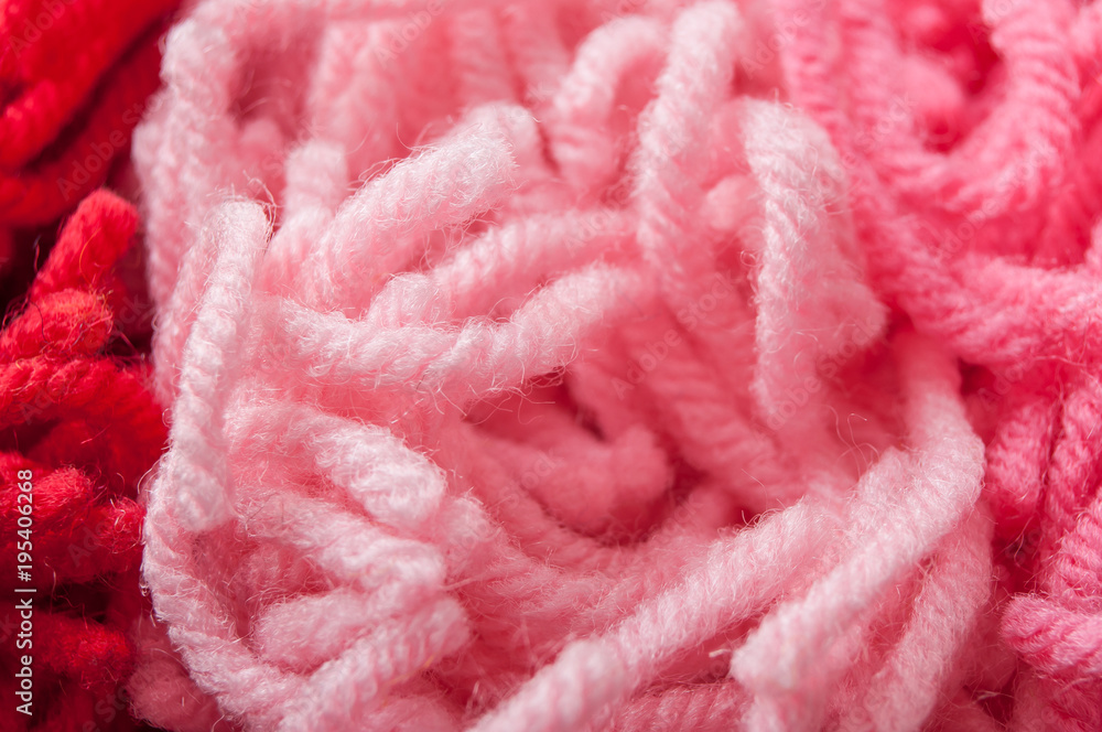 closeup of pink wool wire texture closeup of pink wool wire texture