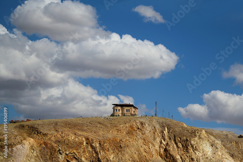 clouds on blue sky