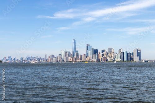 New York cityscape  USA