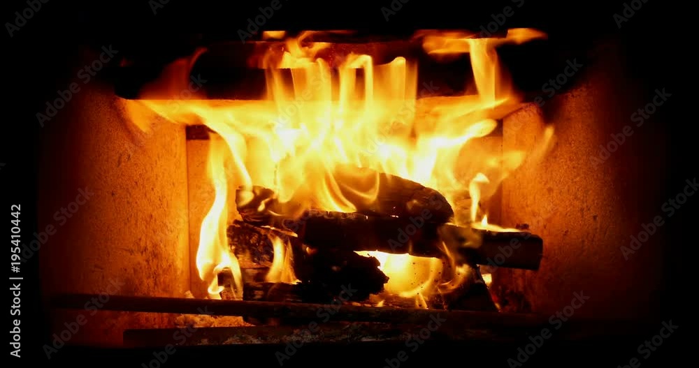 Fireplace at home Fireplace at home