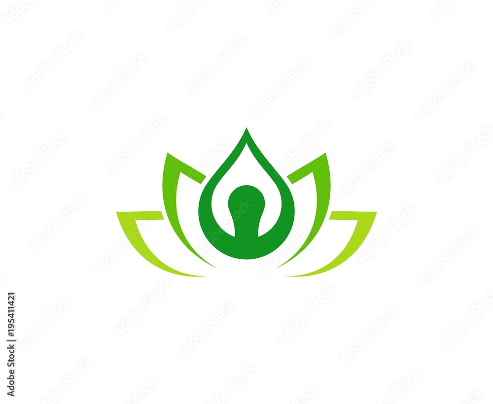 Obraz premium Yoga logo