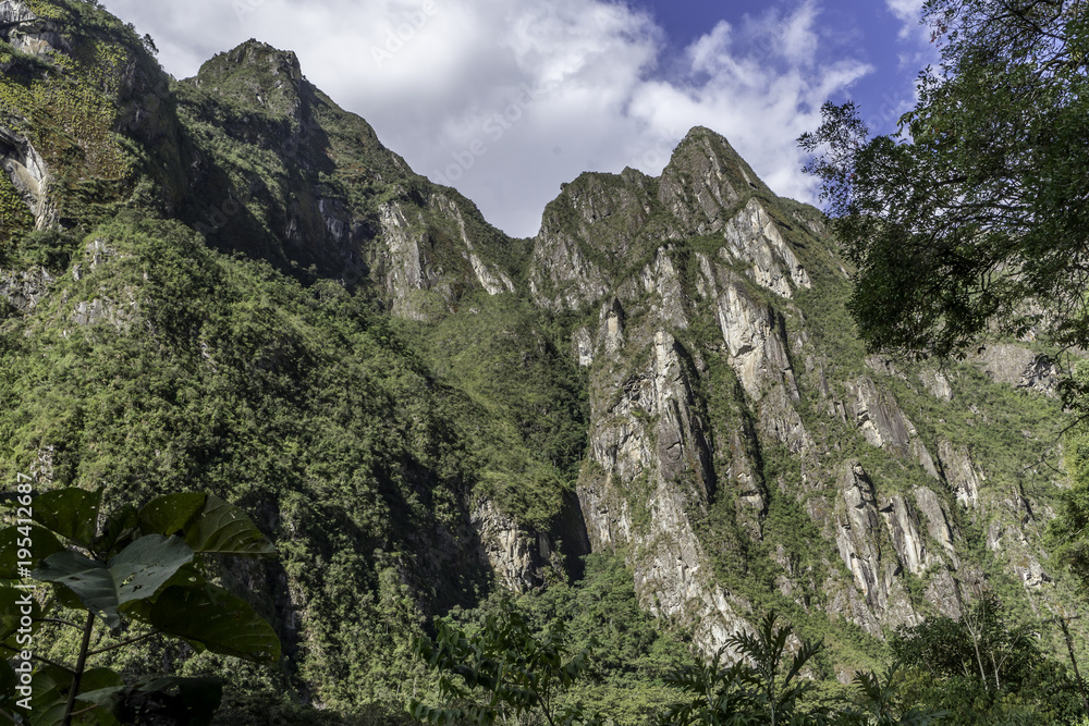 Andes Peaks in Peru