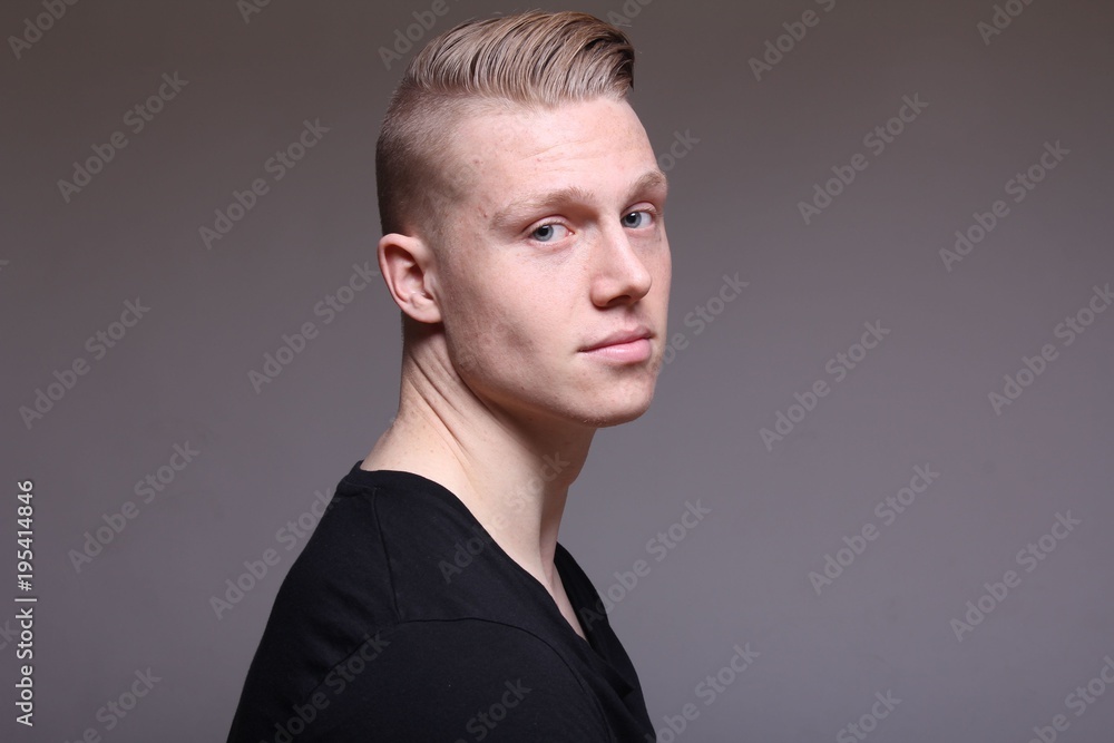 Caucasian man Caucasian man
