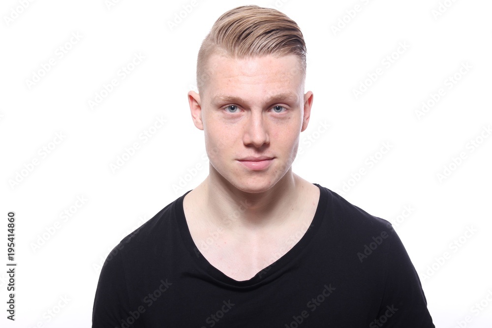 Caucasian man Caucasian man