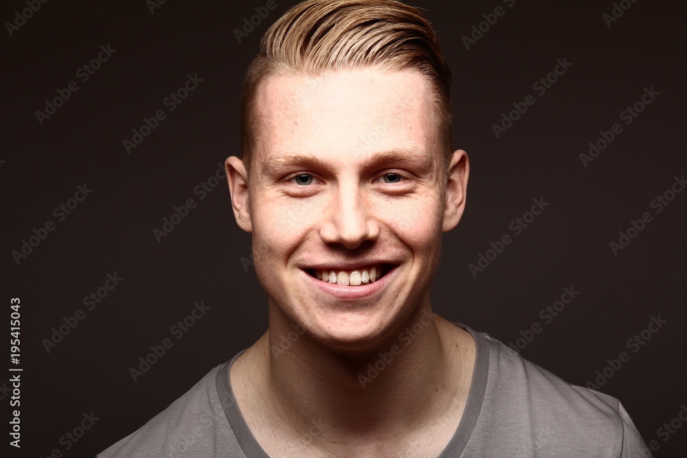 Caucasian man Caucasian man
