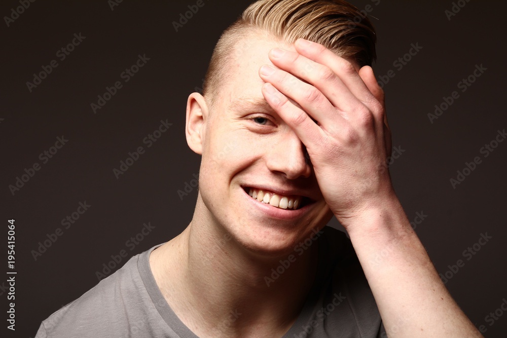 Caucasian man Caucasian man